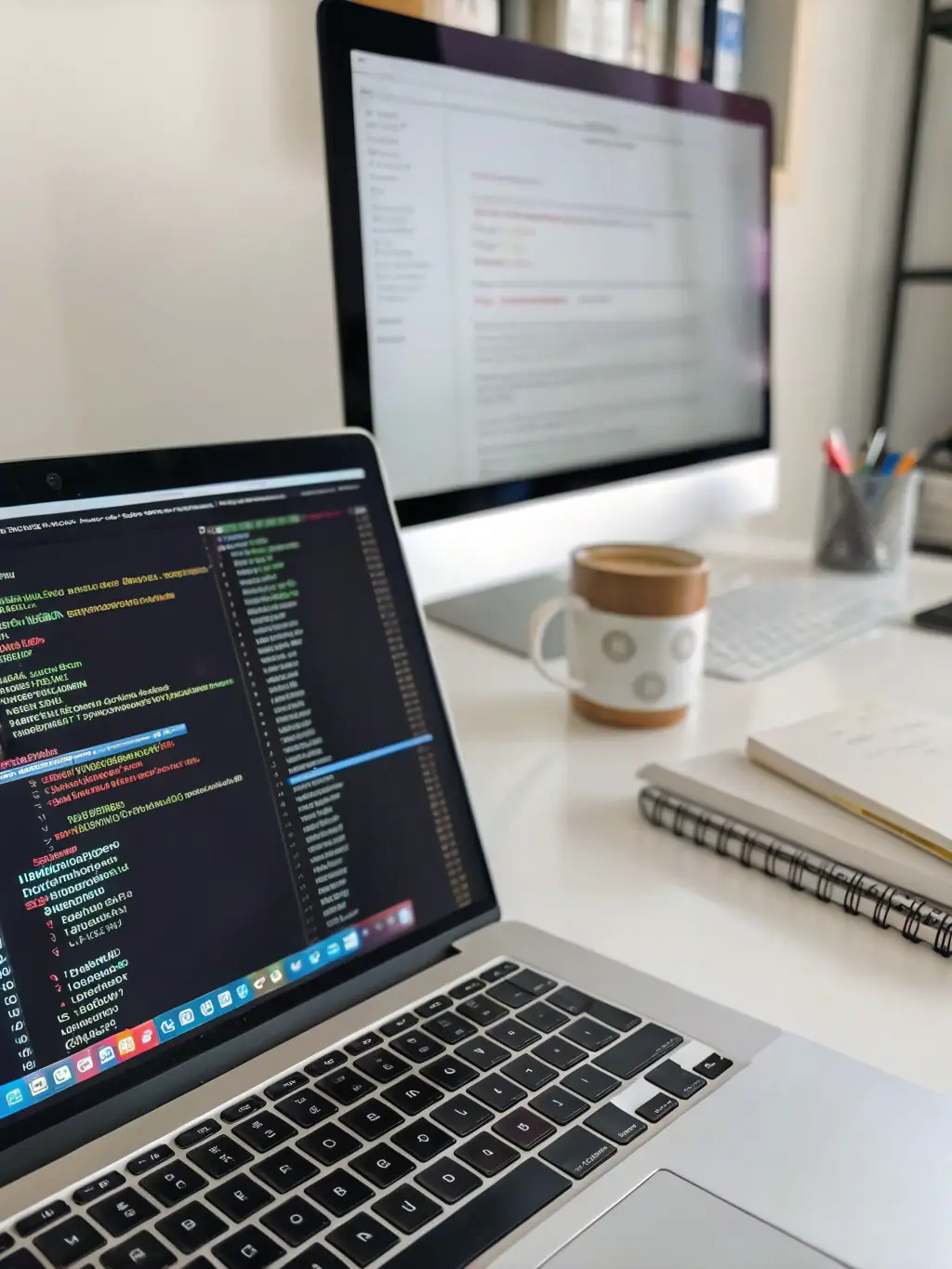 A computer screen displaying CSS code with visual elements being styled, showcasing the module's focus on design.